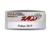 Pollux 35 P Namensschild mit Sublimationsdruck