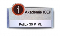 Pollux 30 PK Namensschild mit Sonderkontur