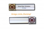 amigo square "doming" mit Magnet