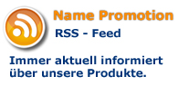 RSS Feed Namensschilder